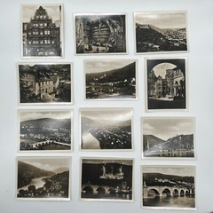16 Original Photographs of Heidelberg and the Neckar Valley for the Travel Album