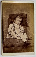 orig. CDV photo photograph picture old child children fashion around 1870 Wode Giessen