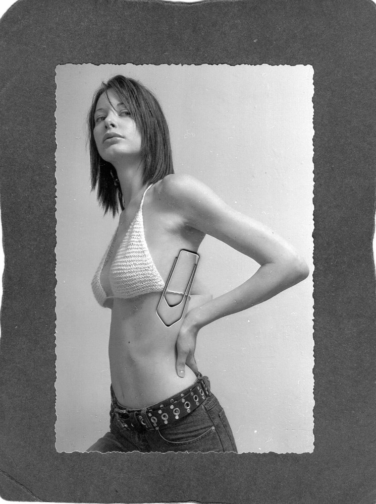Cy12) Photo Pretty Woman Art Model Woman.