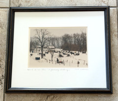 BILL COLEMAN Amish Photograph #310 Signed Artist “January Wedding” Framed #15