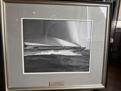 Rosenfeld Collection «Ranger’s Bow» Framed Yacht Photo – Mystic Seaport Maritime