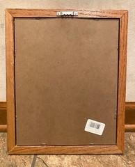 Cathedral Rock Sedona AZ framed 9.5 x 11.5 color photo signed Margaret Jackson