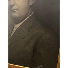 Rare 1921 Signed Mabel Sykes Photograph Fred E. Sterling Lt Governor Illinois