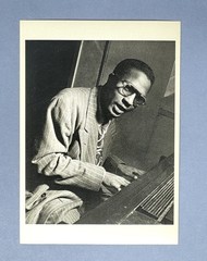 Thelonious Monk Art Print Card Photo By William P. Gottlieb Fotofolio 4”x6” Jazz