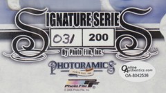 Muhammad Ali Signed 14×38 Limited #31/200 Online Authentics Hologram ART