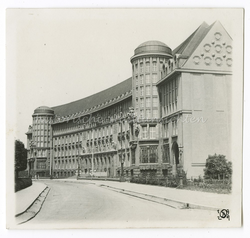Leipzig 1929 – German Library – Old Photo 1920s