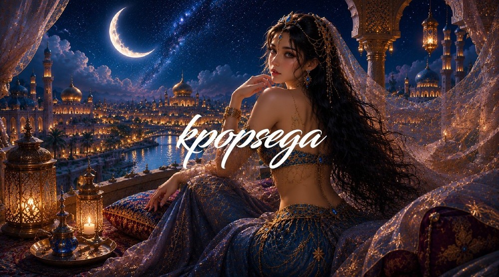 Desktop & Background Arabian Princess Wallpaper | 4K AI Art | Digital Download