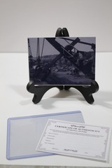 ACEO Photo of Vintage Steam Shovel/w Worker Limited Print Photography