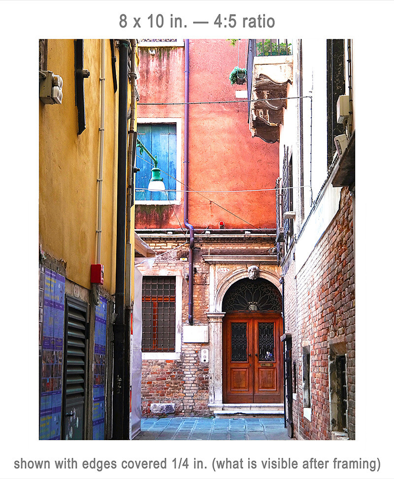«Venetian Lane» | Venice, Italy | Luster photo print | 4 sizes | S1683