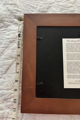 Curtis Krueger Signed Photo Framed Matted «Mrs. Davis’ Chair Meets a Moose».