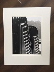 BRUCE BLUM SIGNED B&W Photo Print (16″X 20″)-«Chairs «