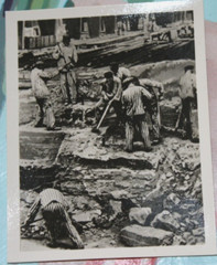 Photo concentration camp Sachsenhausen GDR memorial clinker factory prisoners HG