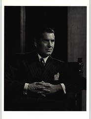 1983 Yousuf Karsh ORIGINAL Tyrone Power Actor Portrait Art Photo 16″ X 20″