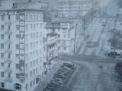Old Canada Downtown photograph, Urban Life, Old Cars