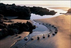 Stream Stone Circle ~ 31 1/2″x 23 5/8″ Lithographic Poster by Martin Hill