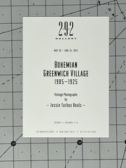 Jesse Tarbox Beals (1870-1942) Art Announcement Card 1993 – Bohemian NYC