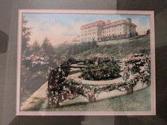 Antique PHOTOGRAPH, HARRIS PICTURE Ashville NC Grove Park Inn Blue Ridge Parkway