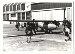 Photography View Berlin-Tempelhof, Flight Day 1935, Glider D-Udet For Sale
