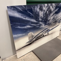 Peter Lik «Dreams Edge» 150cm 5’x3′ Aviation Plane Recess Mount Picture with COA
