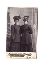 CDV Photo Fine Ladies – Bergen / Norway 1900s