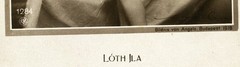 LÓTH Ila, amazing actress in swimsuit, by ANGELO Budapest, Vintage fine art RPPC