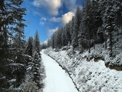 Landscape photography on canvas