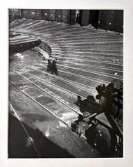 NATHAN LERNER «The Roundhouse, Chicago» 1935 Signed Silver Gelatin Photograph