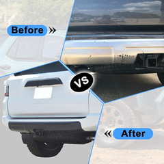 2PCS Front & Rear Lower Valance Panel Bumper Molding Fit for Toyota 4Runner 2016