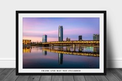 OKC Photography Print: Oklahoma City Skyline Scissortail Park Picture Photo