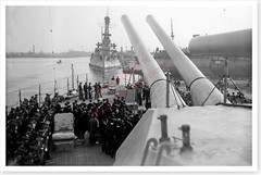 US Navy Unknown Ships Circa Early 1920’s Silver Halide Photo