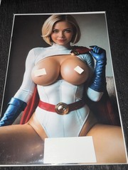 Power Girl Cosplay Bangers Virgin Cover Ltd 100 RARE LIMITED 😮 LAST ONE 😭