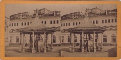 Turkey Constantinople Fountain Turkey Stereo Vintage Album Circa 1865