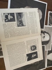 Famous English Poets Pamphlet & 6 Intaglio-gravure Pictures 9.5” H X 7”W