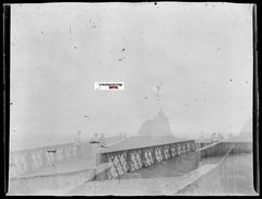 Rock of the Virgin, Biarritz, Glass Photo Plate, Black & White Negative 6×8 cm