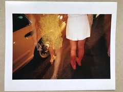 Yellow Dress Passing (New York, 2004) Hand Printed 35mm C-Print. 8 x 10.