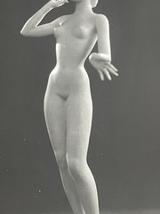 Rare Vintage Original Photo Siegel Stockman Mannequin Female Fetish Curiosa