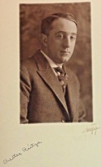 Signed EDWARD CURTIS PHOTO Chester Reitze Engineer Seattle Club Mug Shot Cornell