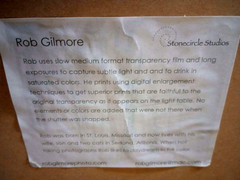 Rob Gilmore Signed Photo Print 32×24 Limited Edition 6/100 Stonecircle Studios