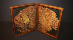 ACAPULCO GOLD DOUBLE FRAME PHOTO/ 2 PANELS- 7.5″ X 9.5″ / EXCELLENT/ NEW
