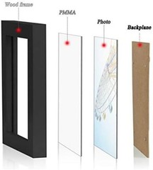 Poster Frame A3 -Actual Fits 11 3/4×16 1/2 inch Photo,Print,Poster,Portrait o…