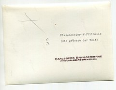 G105 Photo Circa 1930 Factory Carlsberg Beer Brewery Bottled Beer – Bottling Hall