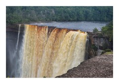 Kaieteur Waterfall Up Close, High Resolution Image, Many Formats, TV Art