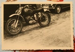 Photo 1967 Motorcycle Racing Moto Cross Drehna GDR CZ 175ccm W21