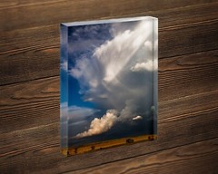 Thunderstorm cloud print Iowa country landscape wall art photo nature picture