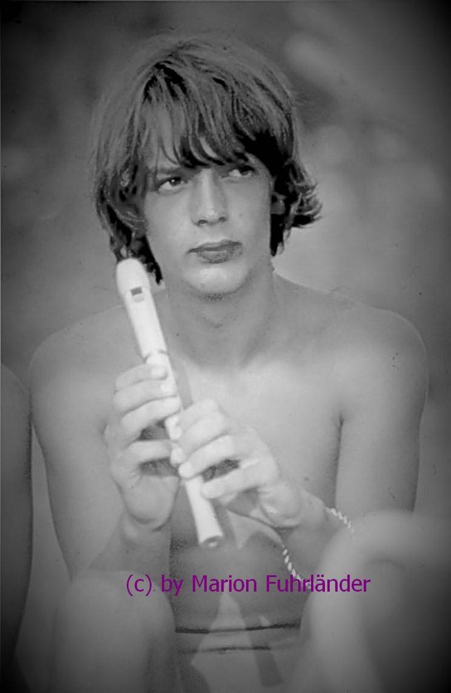 Holidays in Korversada 1; 1970, DIN A 4, black and white, Photo: M. Fuhrländer
