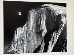 Robert (Bob) Werling Yosemite Half Dome Photograph Pencil Signed Framed 15×18″