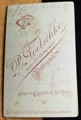 Soldier in Uniform Regiment 24/CDV P. Goetschke Potsdam