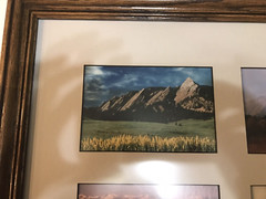 Natural Imagery William Ervin Signed Matted 4 Photographs The Flatirons Colorado