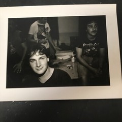 Fine Art Photograph Silver Gelatin Print Janine Gordon B/W Heavy metal Rock Boys