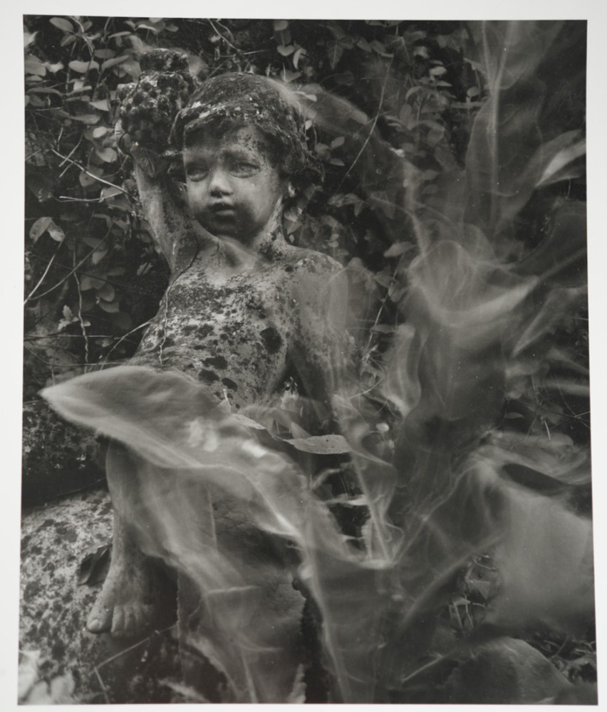 Photo Movie, Baryta France Still Life 7 7/8X9 13/16in 1970 Statue Child